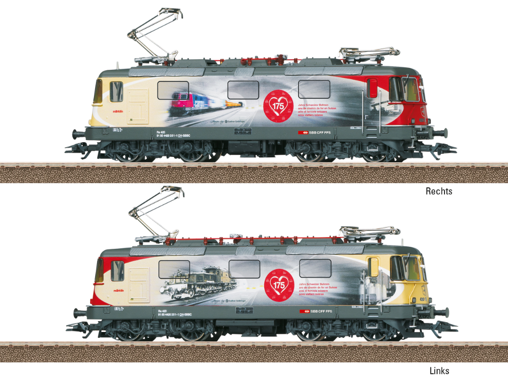 Trix 25875 Digital Locomotora Class Re 420 SBB CFF H0 escala 1:87