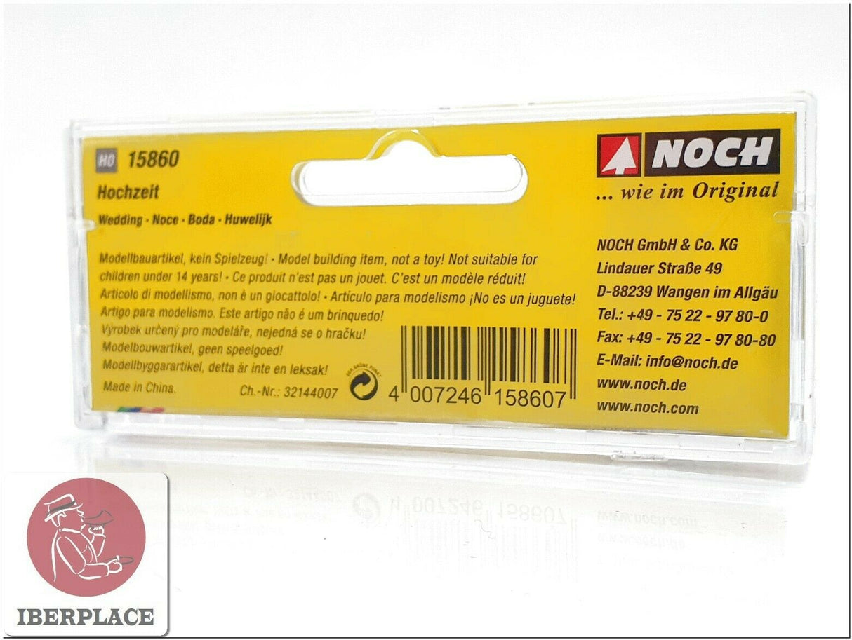 Noch 15860 figuras boda personas casandose escala H0 1:87 ho 00