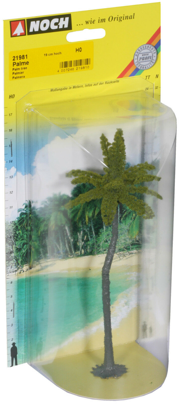 Noch 21981 Palmera 19 cm arboles H0 escala 1:87 ho 00