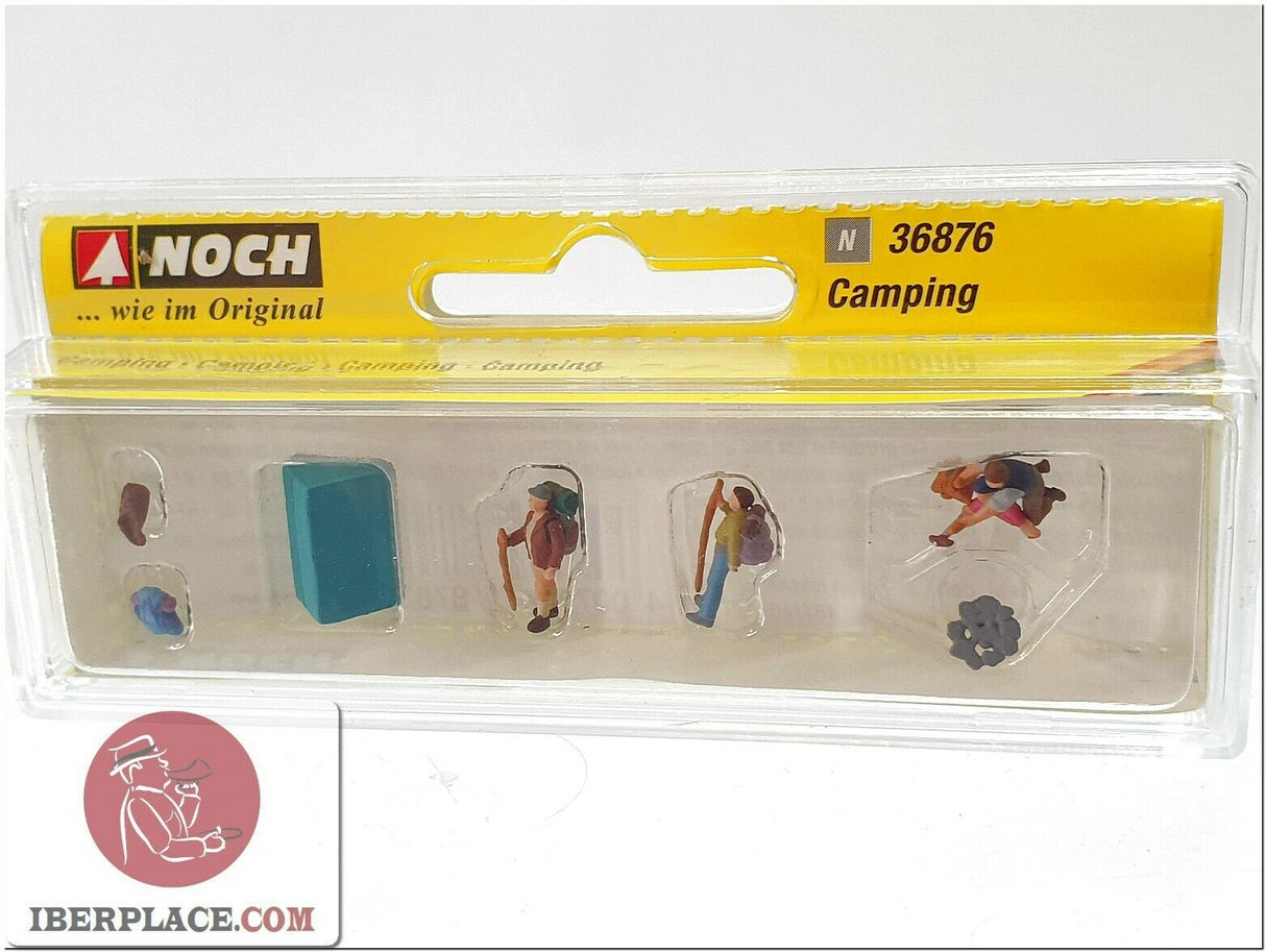 Noch 36876 figuras Camping scenery People N escala 1:160