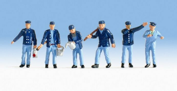 H0 escala 1:87 figuras modelismo maqueta trenes Noch 15282 engine drivers