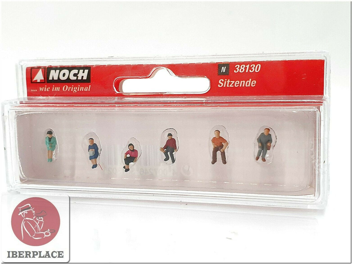 Noch 38130 figuras gente sentada escala N 1:160