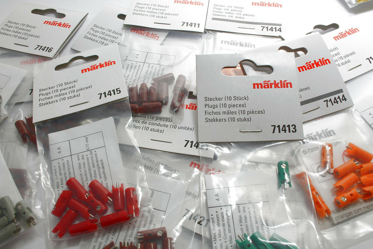 Märklin escala H0 Z ho 1 clavijas manguitos Placa de distribución cable Marklin