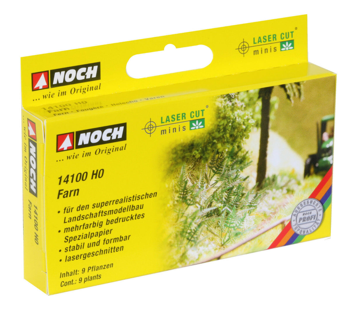 H0 1:87 Noch 14100 Helecho Laser cut diorama modelismo