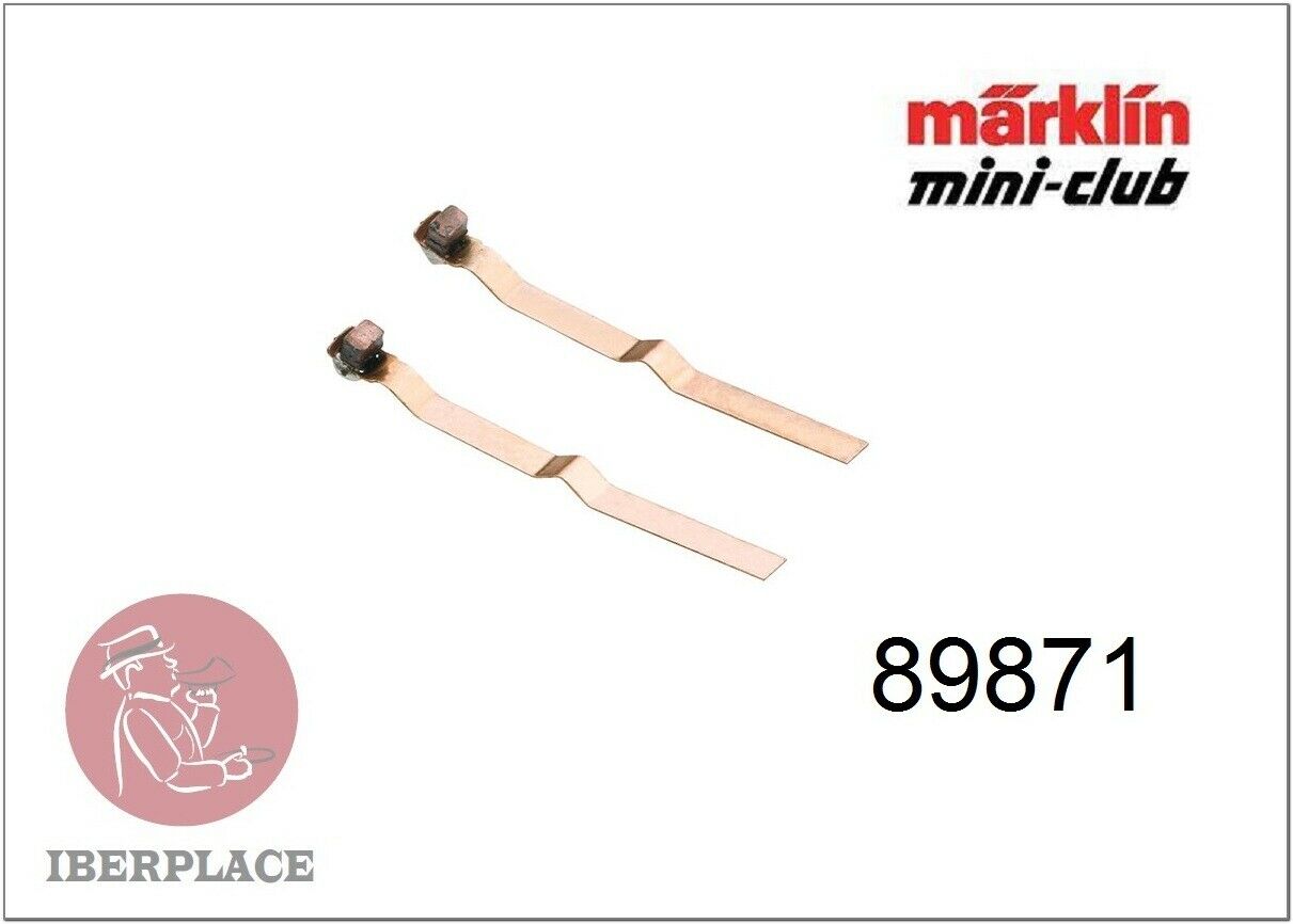 Märklin 89871 escala Z 1:220 pair brushes balais Bürstenpaar cepillos