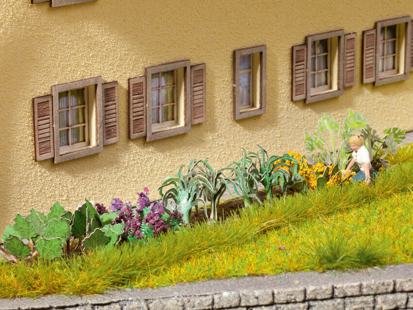 H0 escala 1:87 figuras modelismo maqueta trenes Noch 14054 17x Plantas de huerto