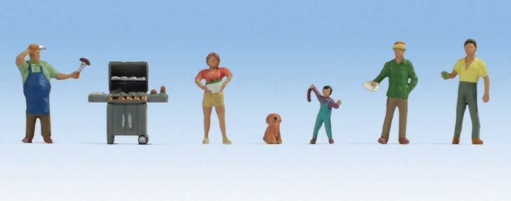 N 1:160 escala figuras modelismo Noch 36593 De barbacoa