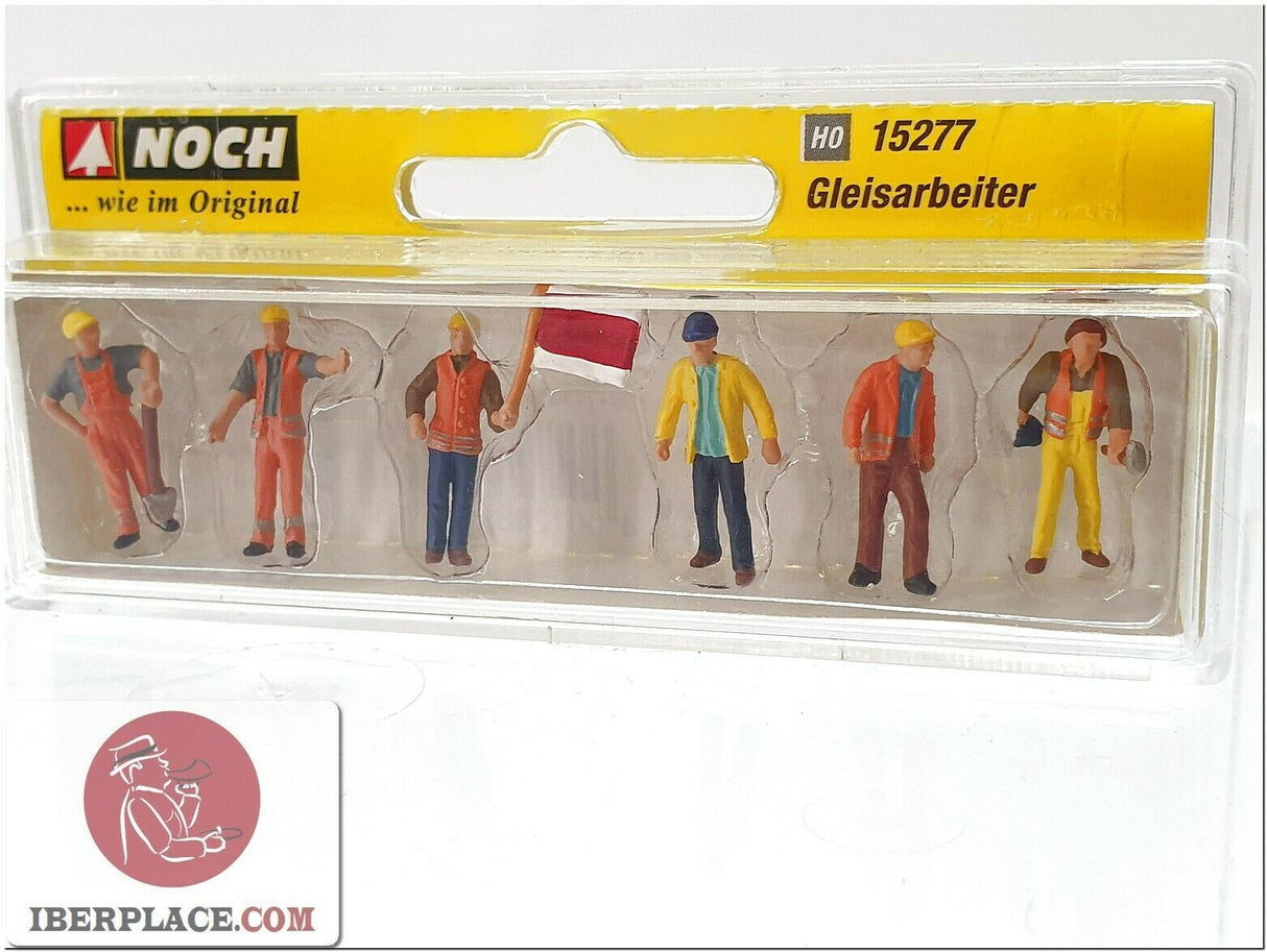 H0 escala 1:87 ho figuras modelismo maqueta Set Workers Noch 15277