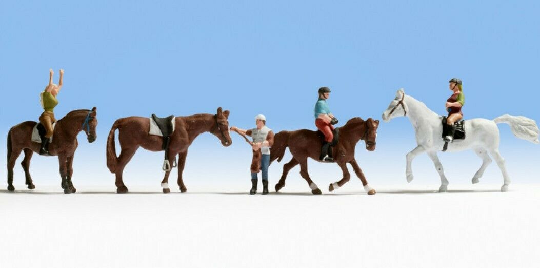 Noch 36630 figuras Jinetes Caballos Riders N escala 1:160