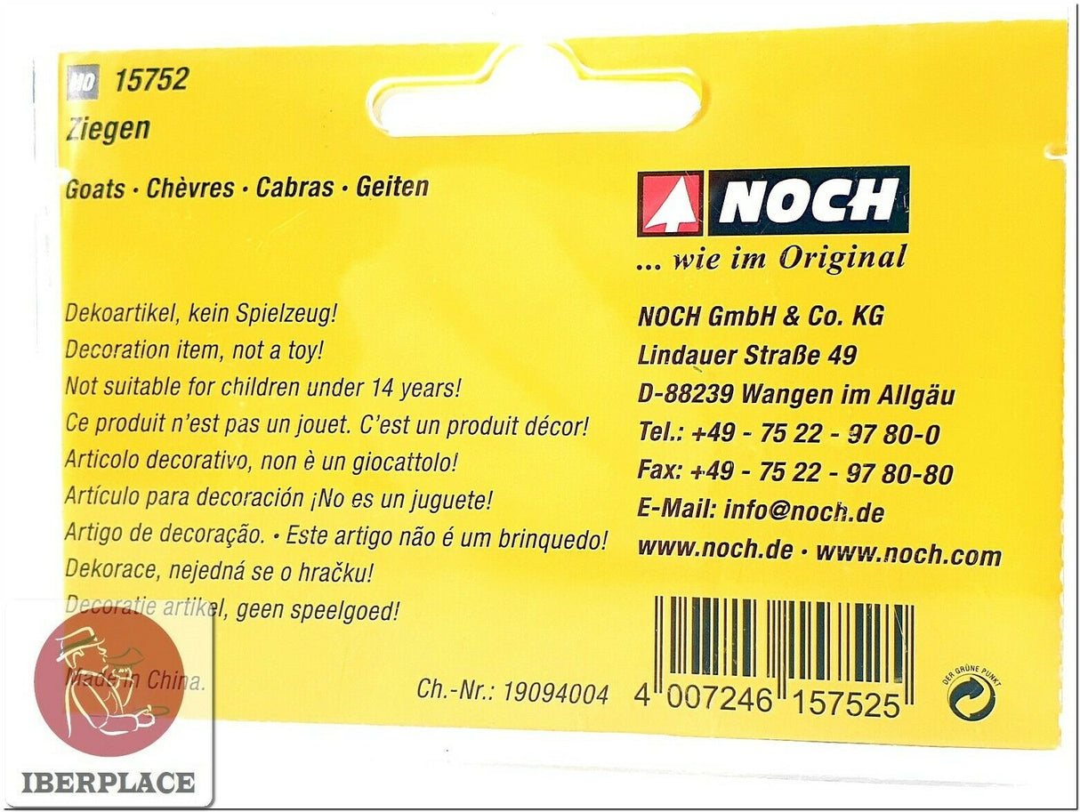 Noch 15752 figuras cabras escala H0 1:87 ho 00