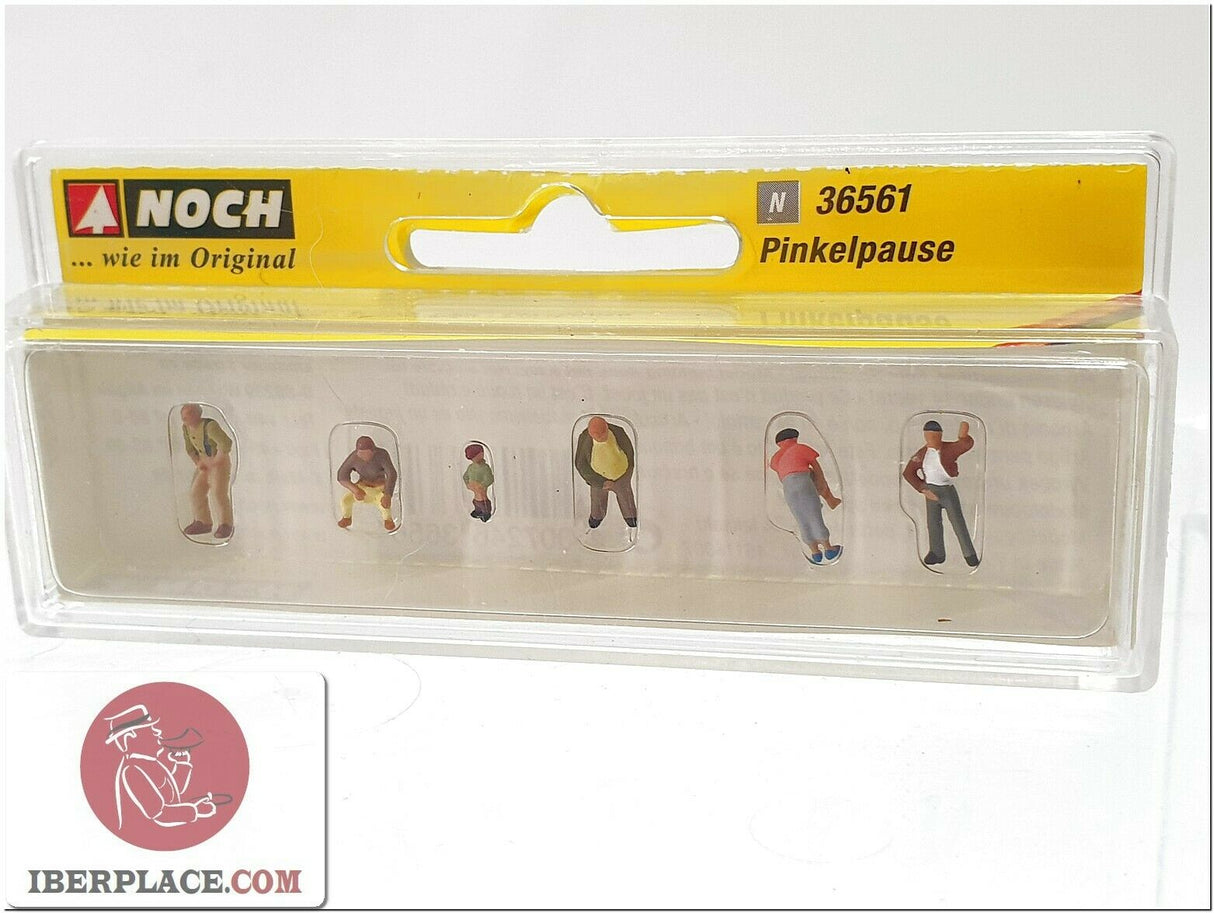 N 1:160 escala figuras modelismo Noch 36561 Pausa-pipi scenery