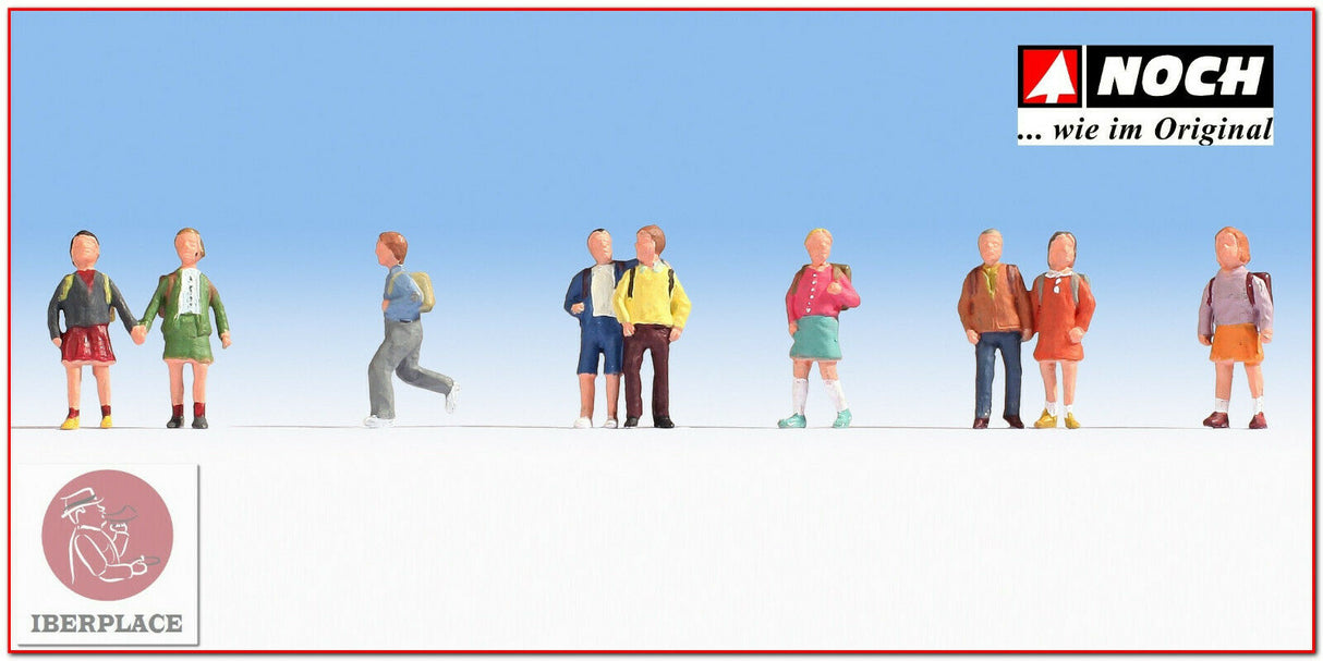 N escala 1:160 figuras modelismo maqueta trenes Noch 36809 escuela enfants kids