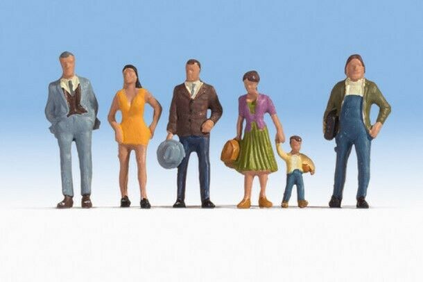 N 1:160 escala figuras modelismo Noch 36479 Paseantes