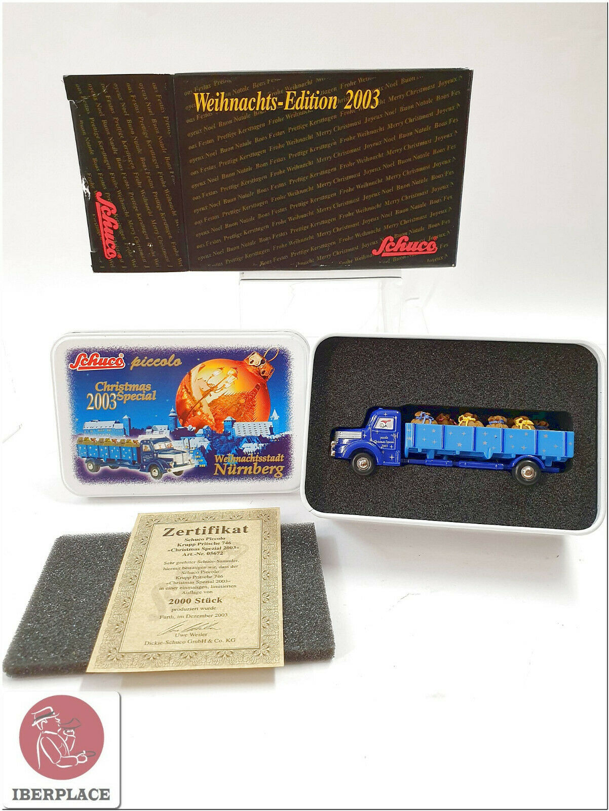 Schuco piccolo 1:90 escala coches Autos de modelo modelcars 05672 Christmas 03