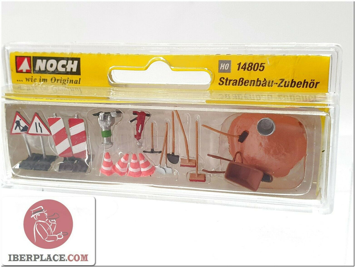 H0 escala 1:87 ho figuras modelismo Noch 14805 carreteras routes road set