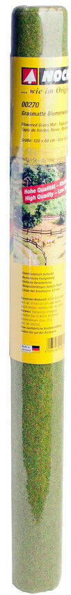 Noch 00270 Tapiz de hierba flores 120x60 varias escalas H0 1:87 N Z