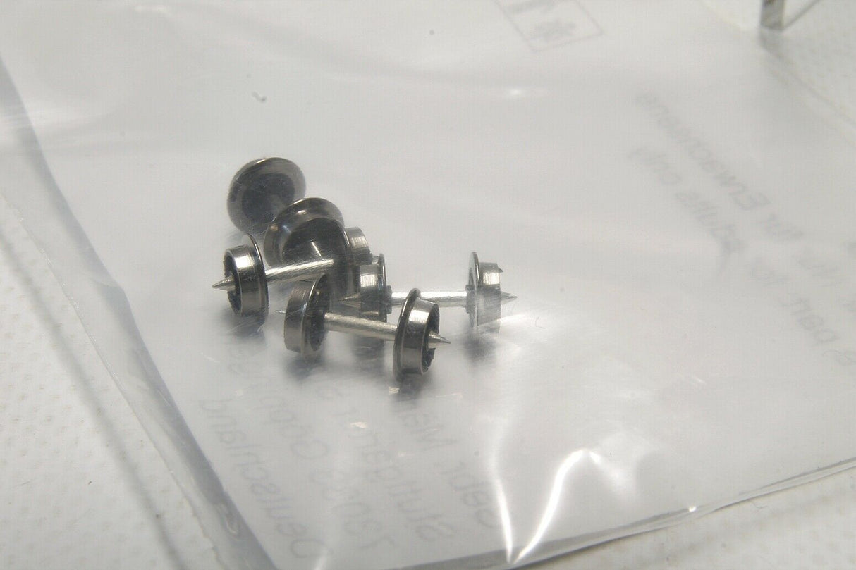 Trix Minitrix E-36669500 N escala 1:160 4x ruedas wheels Radsatz para vagones