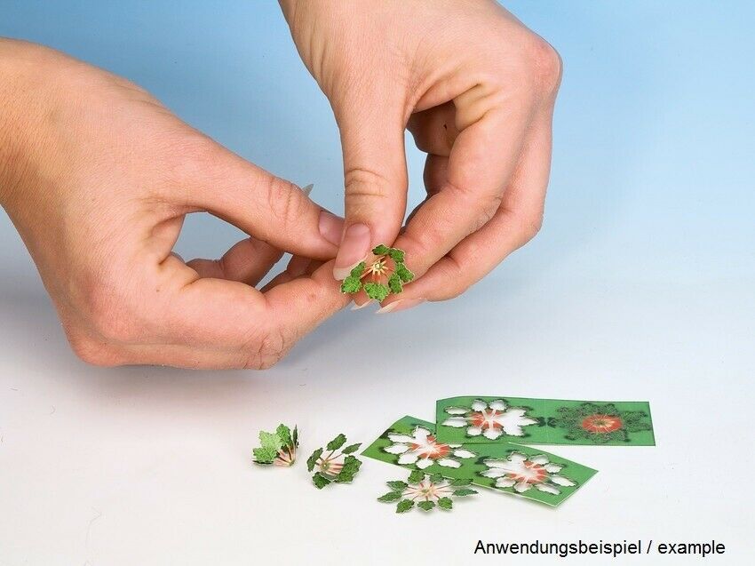 H0 escala 1:87 ho modelismo maqueta Noch 14118 laser cut 6 rambler roses