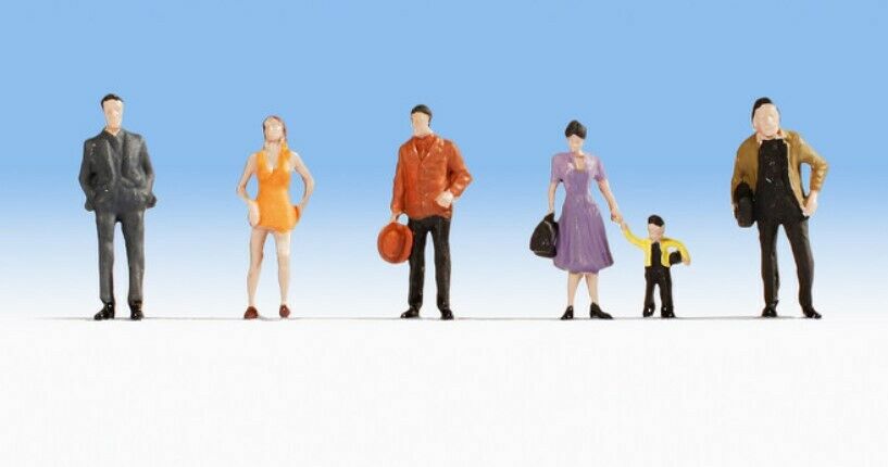 N escala 1:160 figuras modelismo maqueta Paseantes Set Pedestrians Noch 38101