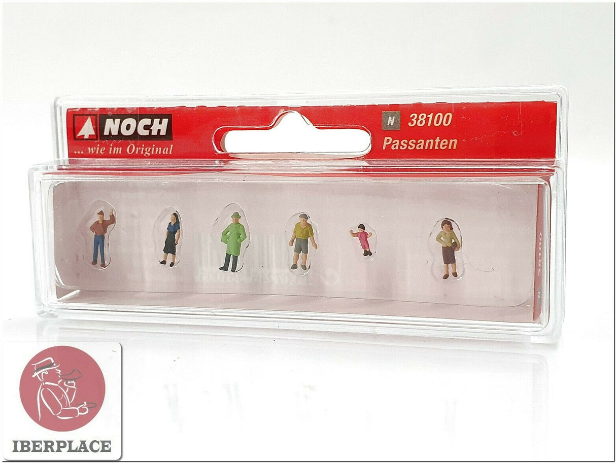 N escala 1:160 figuras modelismo Noch 38100 Paseantes