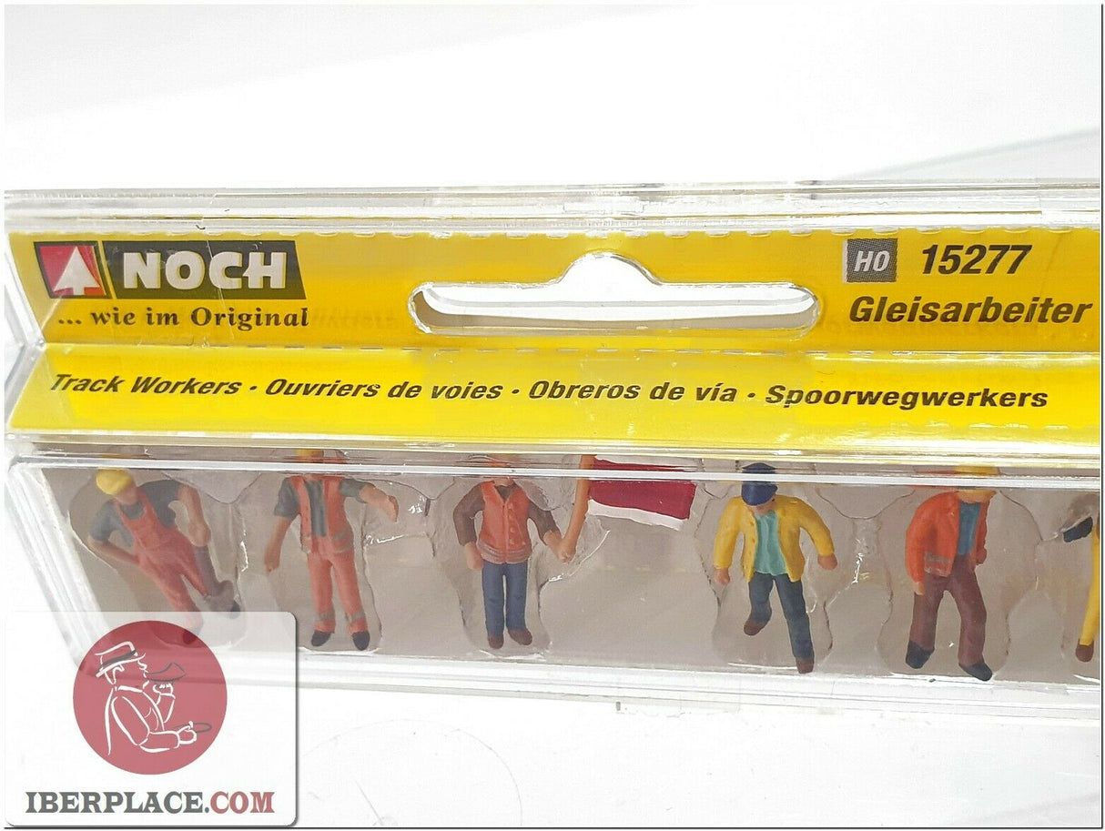 H0 escala 1:87 ho figuras modelismo maqueta Set Workers Noch 15277