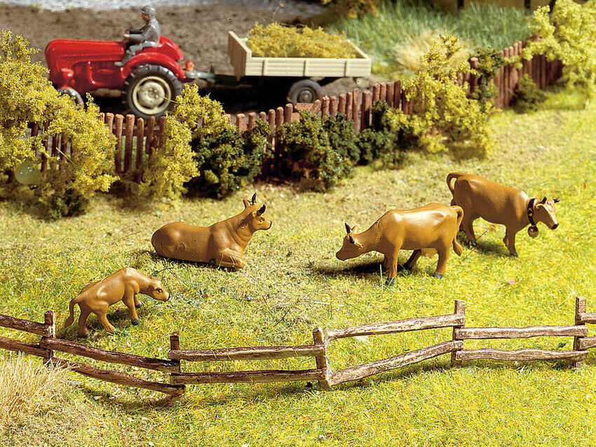 N escala 1:160 modelismo Noch 33030 Vallado de campo 12 piezas 60cm Fence