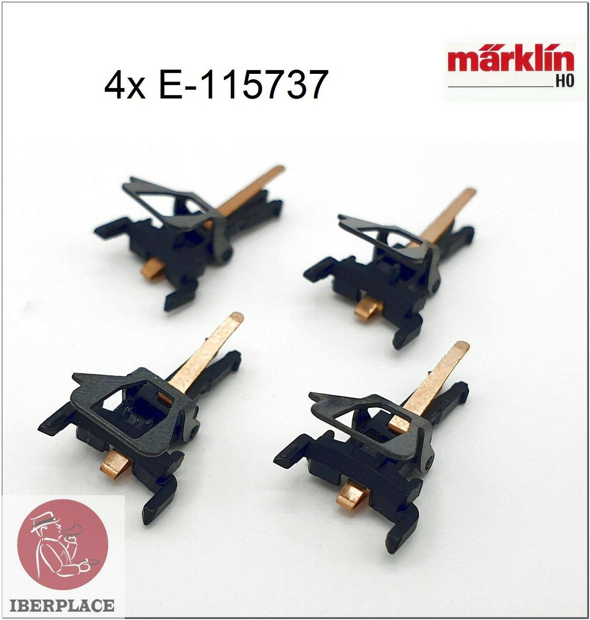 H0 1:87 Märklin E-115737 coupler enganche Couplages Accoppiamenti NEM 362 Set 4x