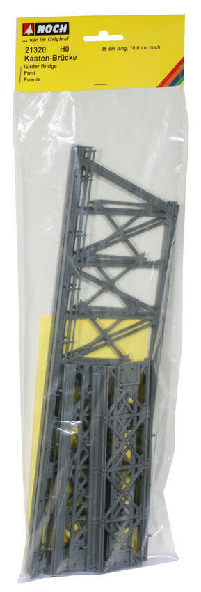 H0 1:87 escala Noch 21320 Puente Girder Bridge 36 x 10,6cm