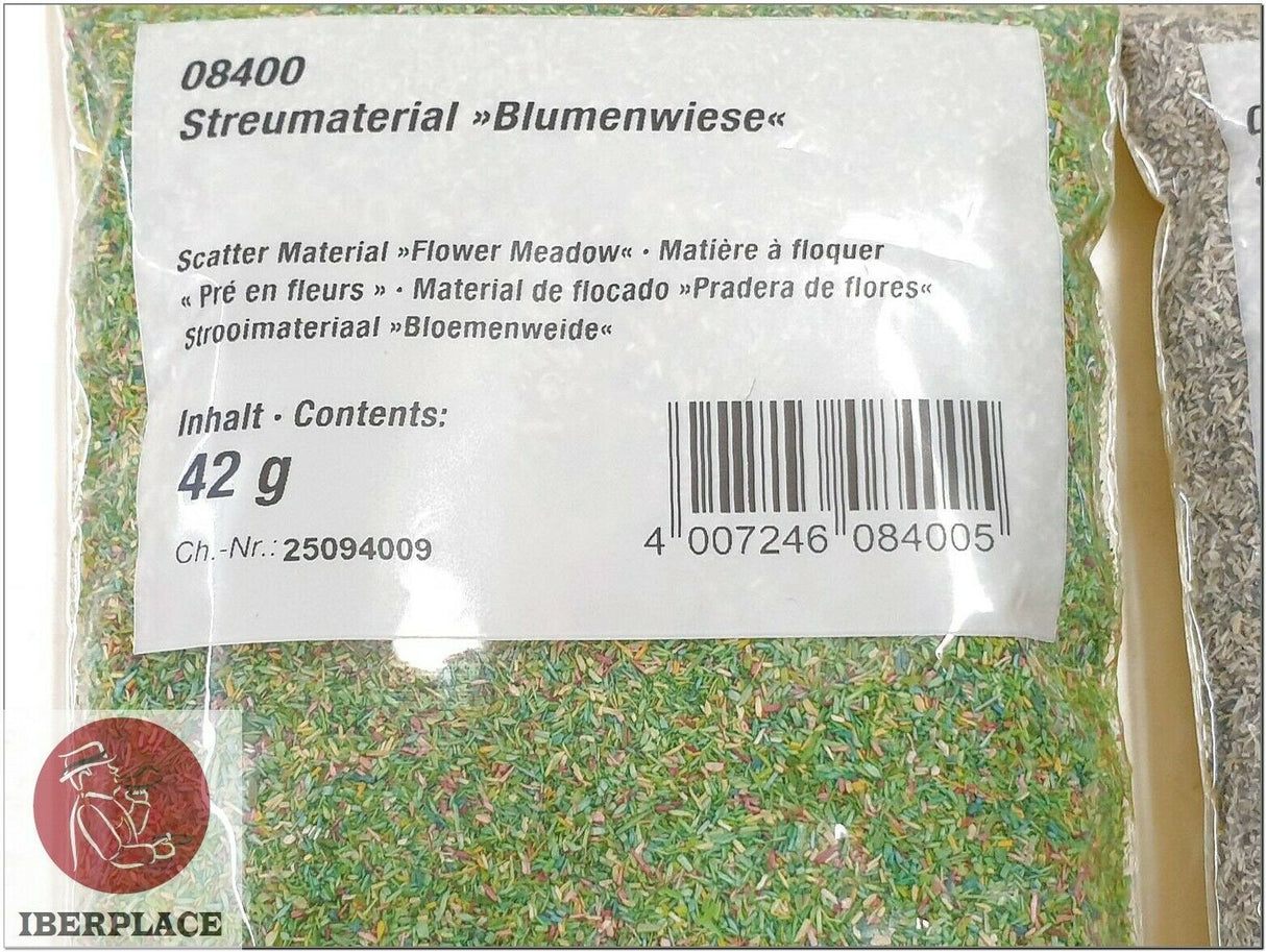 Noch Set scatter material de flocado modelismo diorama landscaping scenery 2x