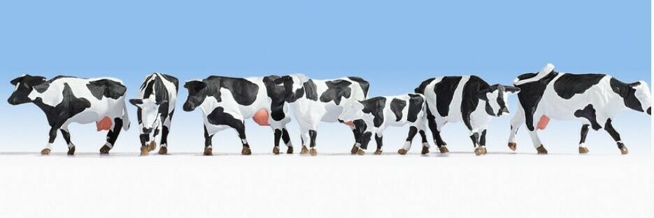 H0 escala 1:87 ho figuras modelismo Noch 15725 vacas Cows