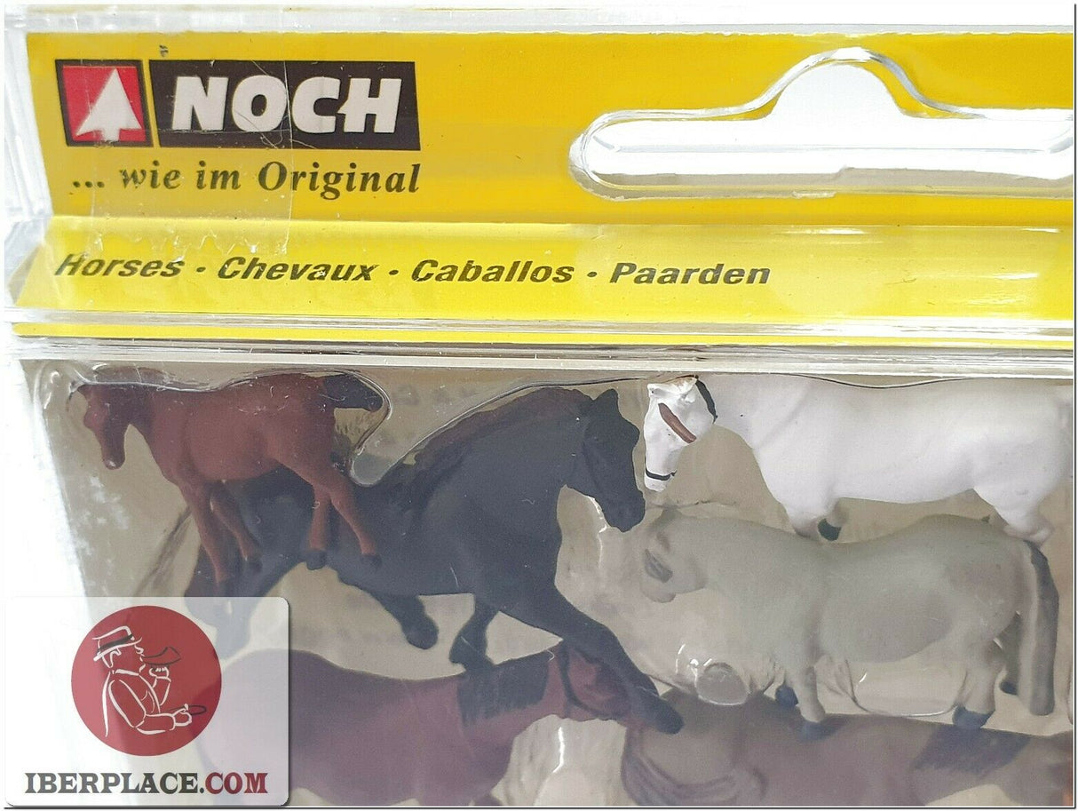 H0 escala 1:87 figuras Noch 15761 Caballos
