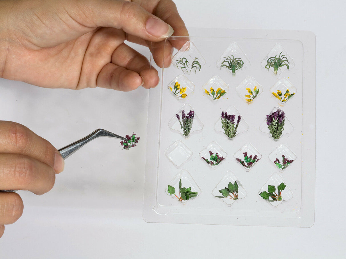 H0 1:87 escala Noch 14052 Plantas acuáticas Laser Cut 17 piezas