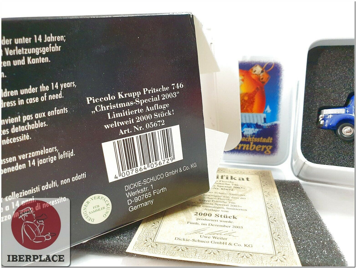 Schuco piccolo 1:90 escala coches Autos de modelo modelcars 05672 Christmas 03