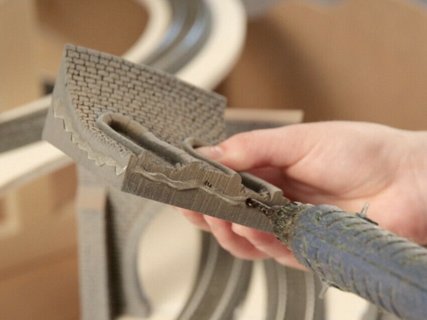 Noch 34857 muro de contención N escala 1:160