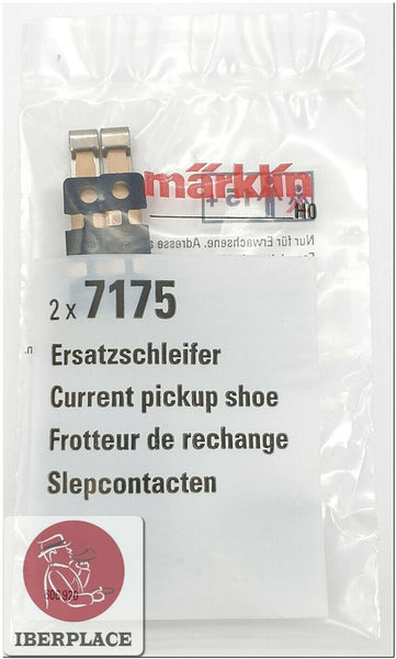 Märklin 7175 H0 escala 1:87 AC trenes 2x Patín de contacto Current pickup shoe