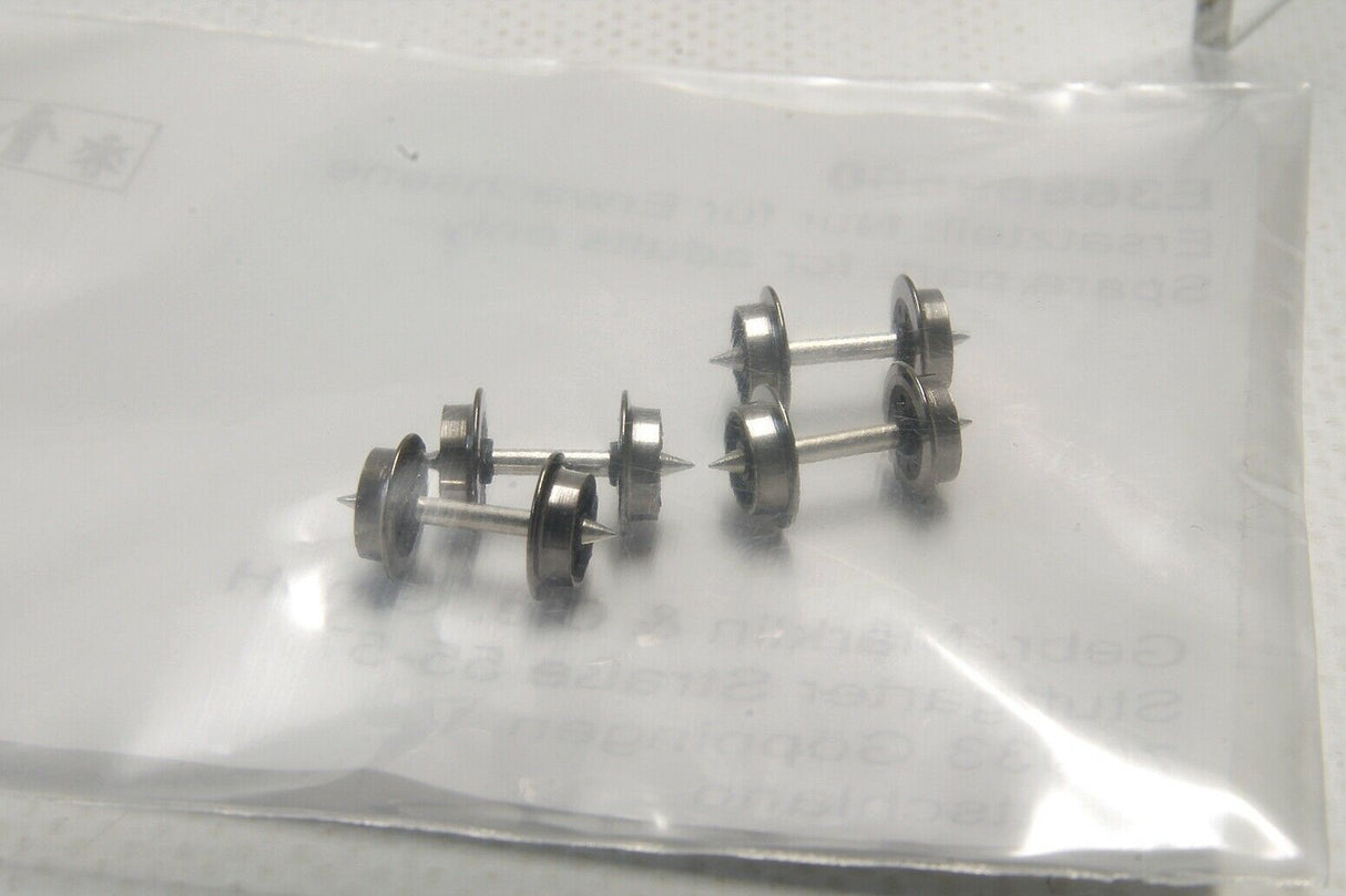 Trix Minitrix E-36669500 N escala 1:160 4x ruedas wheels Radsatz para vagones