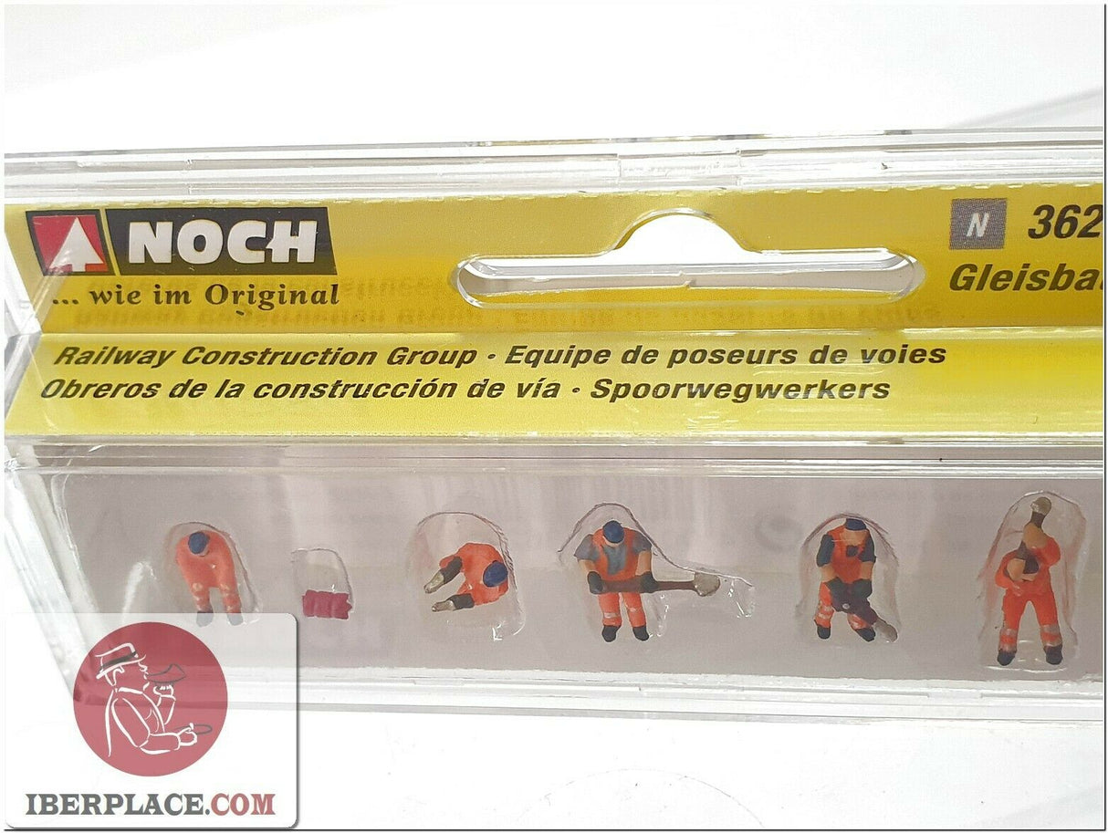 N 1:160 escala figuras modelismo Noch 36276 Obreros via scenery
