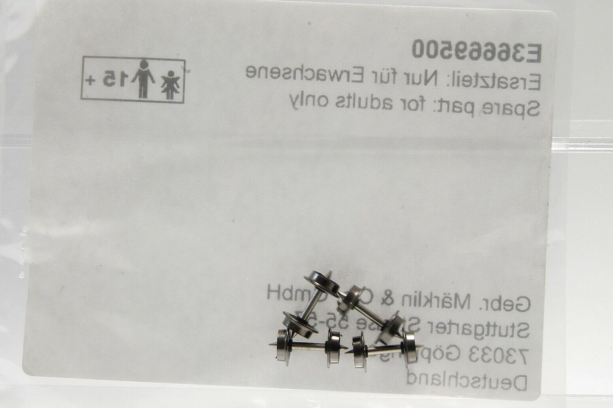 Trix Minitrix E-36669500 N escala 1:160 4x ruedas wheels Radsatz para vagones