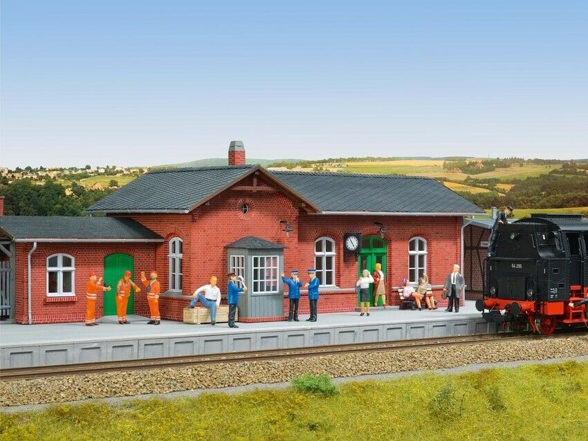 0 escala figuras modelismo trenes scenery Set Noch 17800 Railway Officials