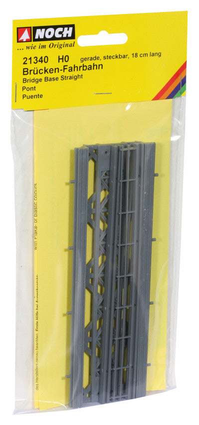 Noch 21340 Puente recto 18cm escala H0 1:87 ho 00