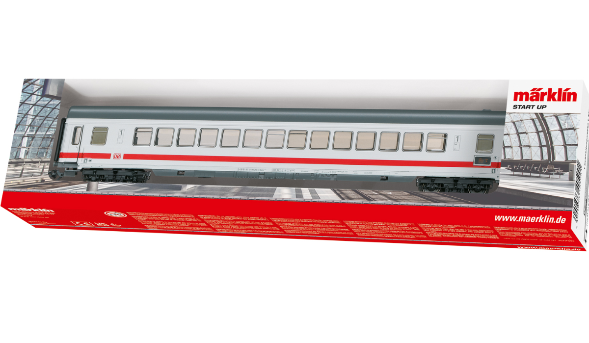 1:87 escala Märklin 40500 Tren de expreso Intercity de primera clase vagón pasajeros DB