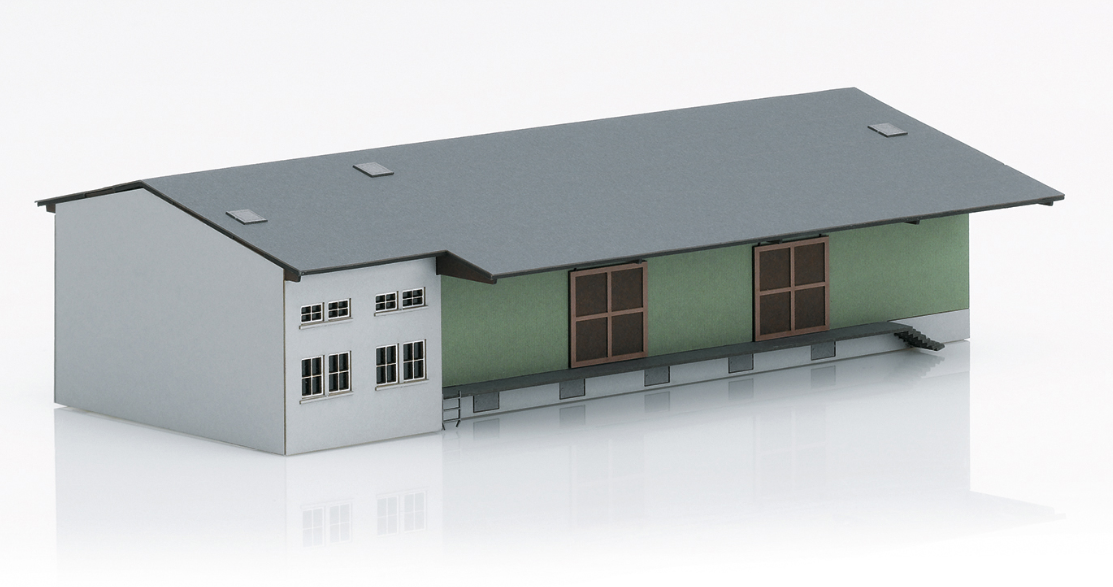 Z 1:220 Märklin 89705 Kit de construcción "Almacén Raiffeisen con mercado"