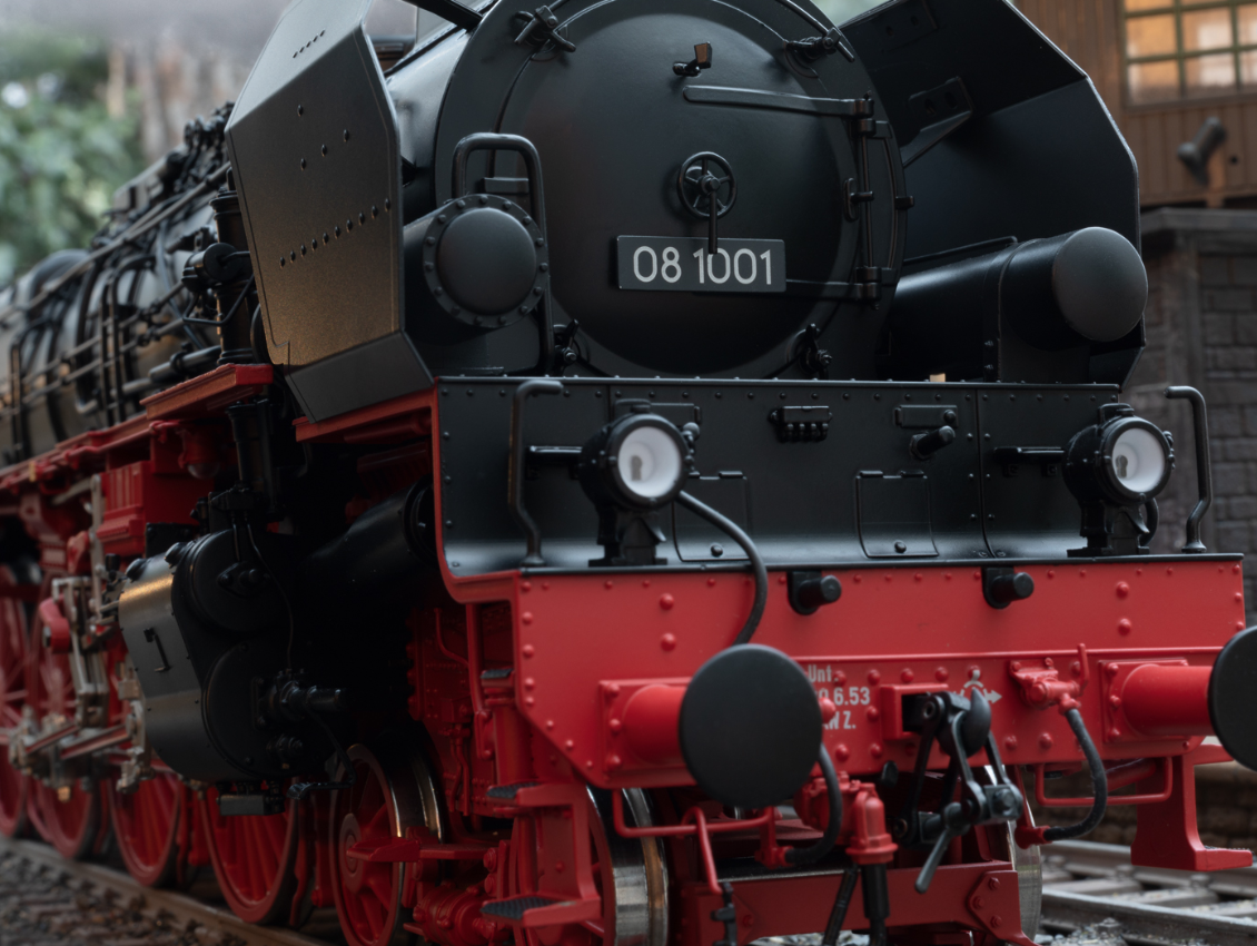 1:32 escala 1 Märklin 55081 Locomotora de vapor de la serie 08 DR