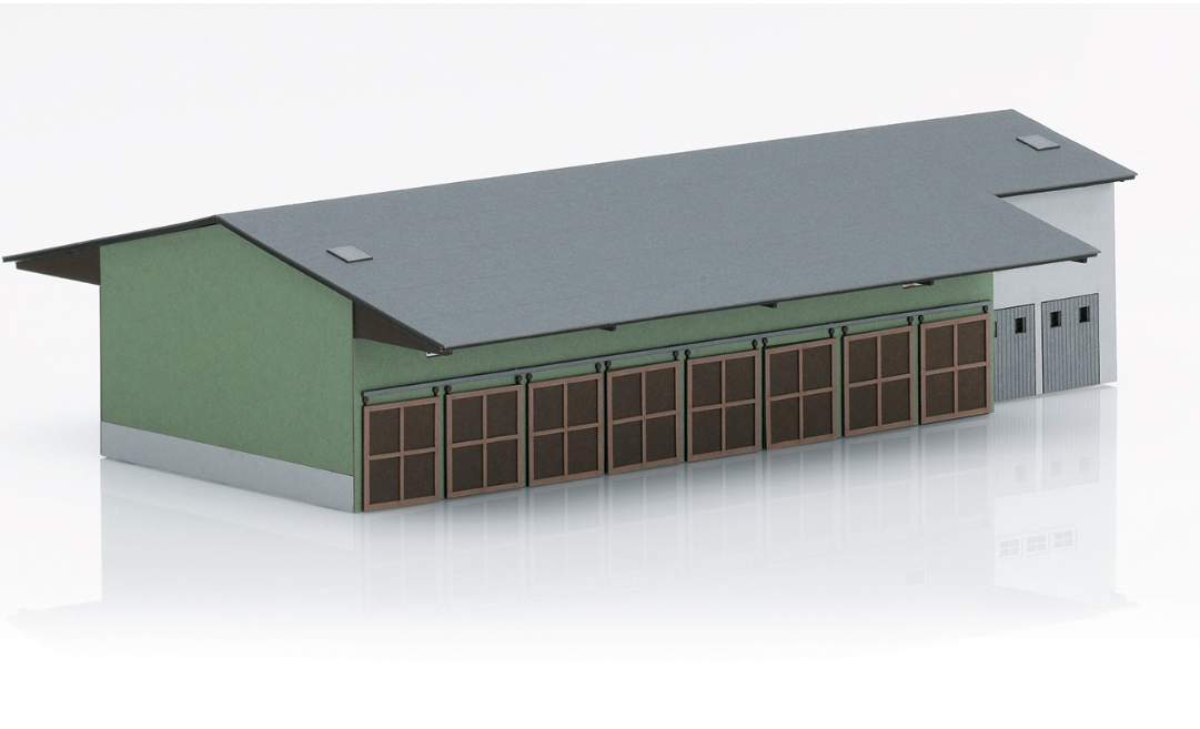 Z 1:220 Märklin 89705 Kit de construcción "Almacén Raiffeisen con mercado"