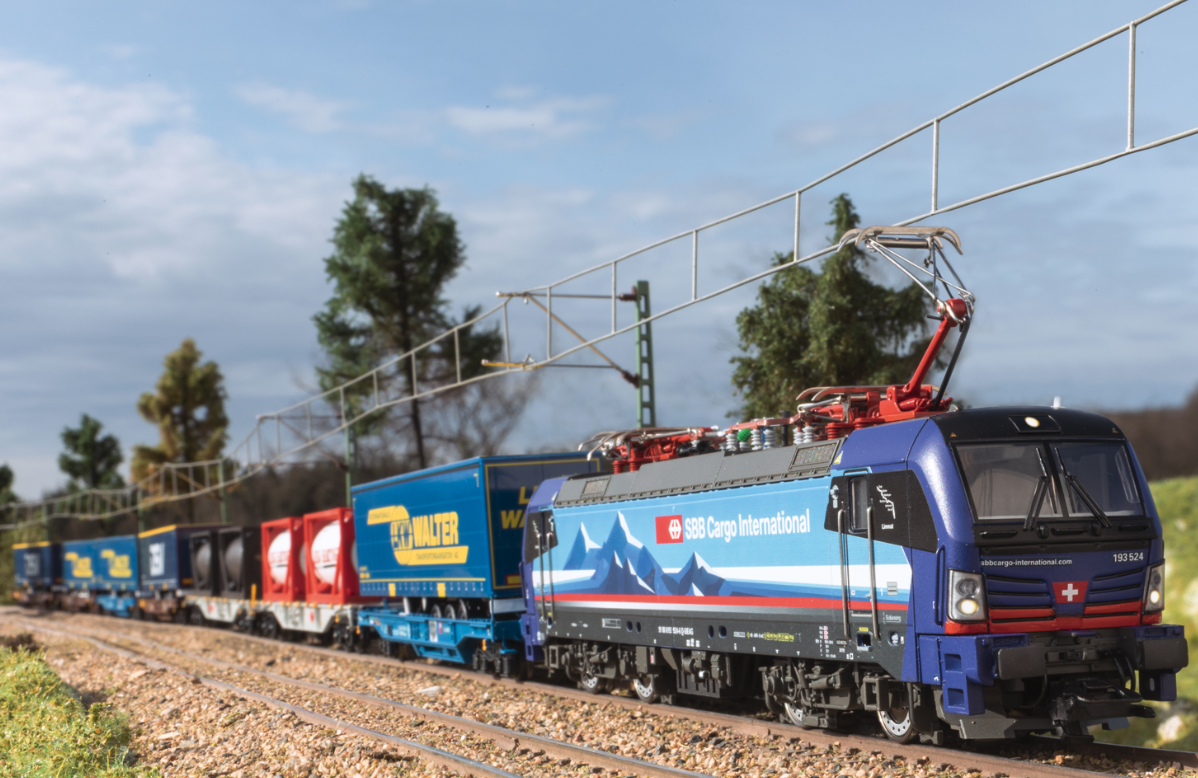 Trix 25192 Digital locomotora eléctrica Class 193 SBB CFF H0 escala 1:87