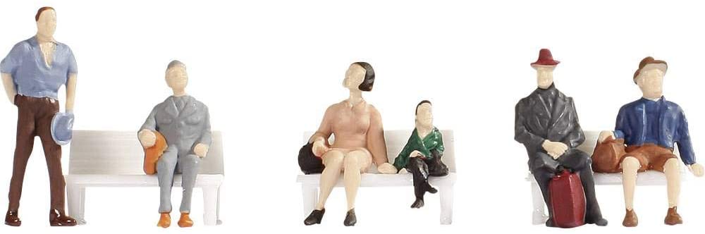 N 1:160 escala Noch 38116 figuras Viajeros (sin bancos) Passengers