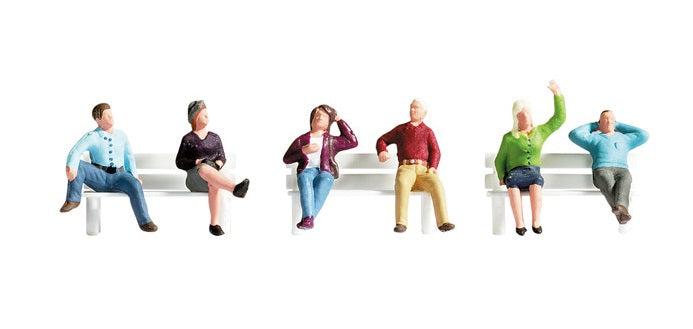 N 1:160 escala Noch 36540 figuras Gente sentada Sitting People