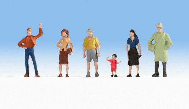 N escala 1:160 figuras modelismo Noch 38100 Paseantes