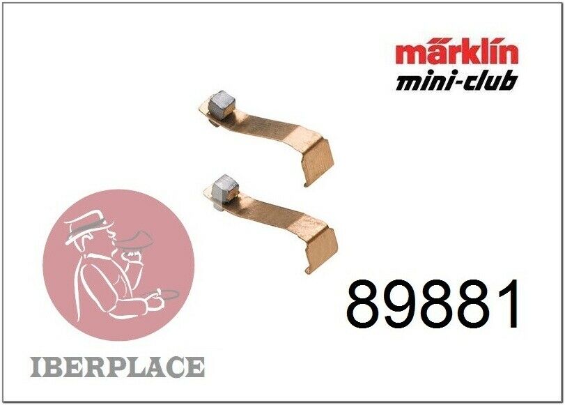 Märklin 89881 mini-club escala Z 1:220 pair brushes balais Bürstenpaar cepillos
