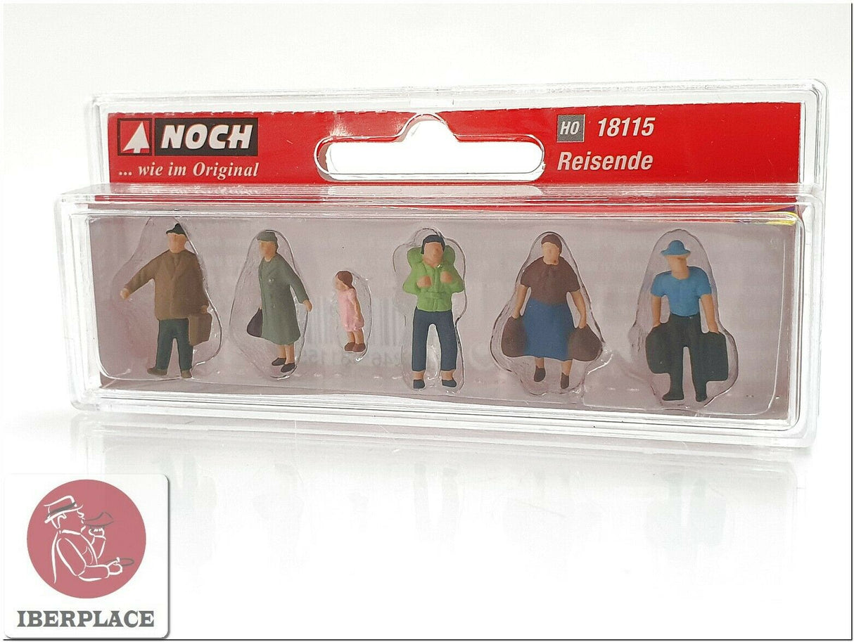 Noch 18115 figuras pasajeros escala H0 1:87 ho 00